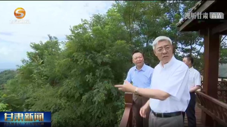 甘肃省委书记尹弘莅临美狮贵宾会股份调研